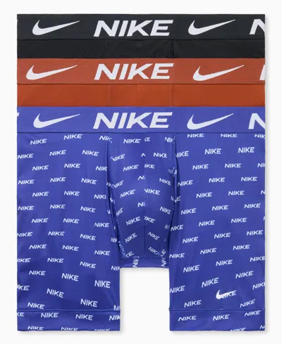 Nike Men's 3-pack Dri-fit Essential Micro Boxer Briefs In Multi