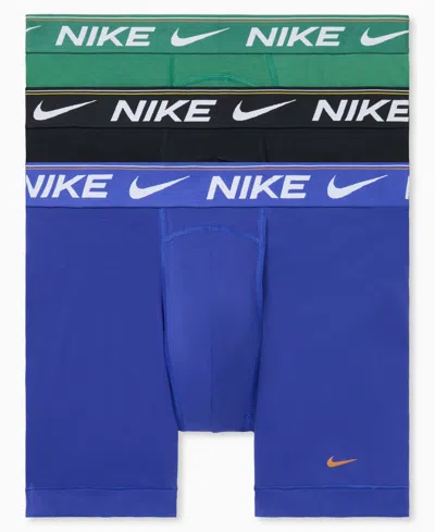 Nike Men's 3-pack Dri-fit Ultra Comfort Boxer Briefs In Multi