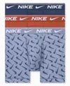 Nike Men's 3-pack Dri-fit Ultra Comfort Boxer Briefs In Multi