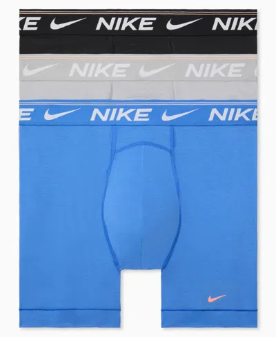 Nike Men's 3-pack Dri-fit Ultra Comfort Boxer Briefs In Multi