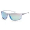 Nike Men's 66mm Matte Wolf Grey Sunglasses In Multi