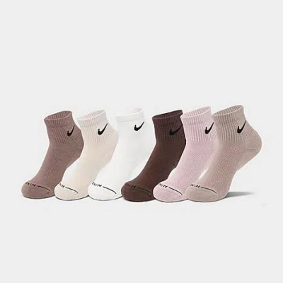 Nike Men's 6pk Qtr Elvt Plus Cush In Multi