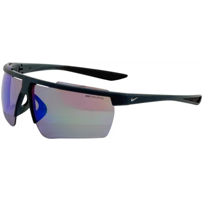 NIKE MEN'S 75 MM GREEN SUNGLASSES