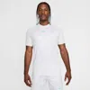 Nike Men's Academy Dri-fit Short-sleeve Soccer Top In Grey
