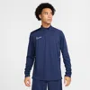 Nike Men's Academy Dri-fit Soccer Drill Top In Blue