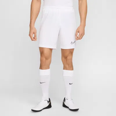 Nike Men's Academy Dri-fit Soccer Shorts In White