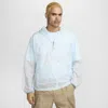Nike Men's  Acg "cinder Cone" Windproof Jacket In Blue