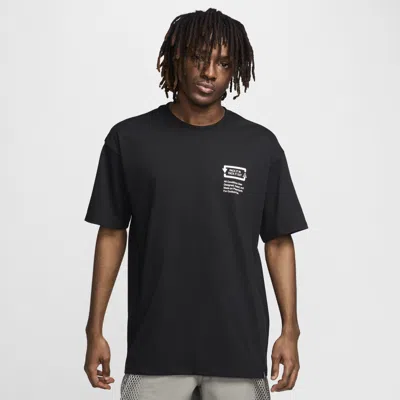 Nike Dri-fit Acg Pack It Out Oversize Graphic T-shirt In Black