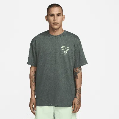 Nike Dri-fit Acg Pack It Out Oversize Graphic T-shirt In Green