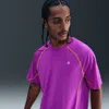Nike Men's  Acg "goat Rocks" Dri-fit Adv Uv Short-sleeve Shirt In Purple