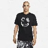 Nike Men's  Acg "hike Snacks" Dri-fit T-shirt In Black
