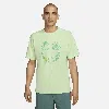 Nike Men's  Acg "hike Snacks" Dri-fit T-shirt In Green