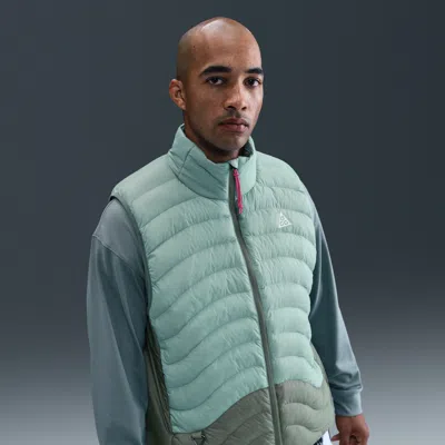 Nike Men's  Acg "lava Flow" Therma-fit Adv Vest In Blue