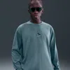 Nike Men's  Acg "lungs" Long-sleeve T-shirt In Blue