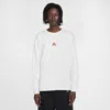 Nike Acg Lungs Embroidered Dri-fit Jersey T-shirt In White