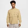 Nike Men's  Acg "orb Weaver" Dri-fit Adv Uv Long-sleeve Shirt In Brown