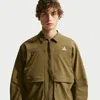 Nike Uv Smith Summit Canvas Cargo Jacket In Green