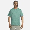 Nike All Conditions Gear Lung Embroidered T-shirt In Green