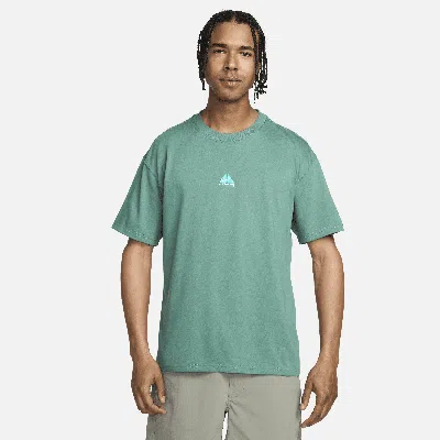 Nike All Conditions Gear Lung Embroidered T-shirt In Green