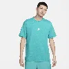 Nike All Conditions Gear Lung Embroidered T-shirt In Green