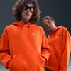 Nike Men's  Acg Therma-fit Fleece Pullover Hoodie In Orange