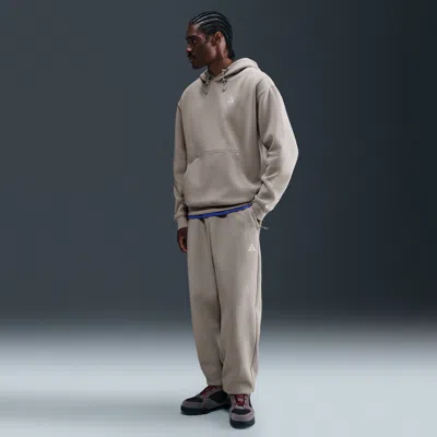 Nike Men's  Acg "tuff Fleece" Pants In Gray