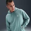 Nike Men's  Acg "tuff Fleece" Pullover Hoodie In Green