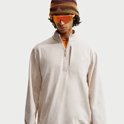 Nike Acg Quarter-zip Sweater In Neutral