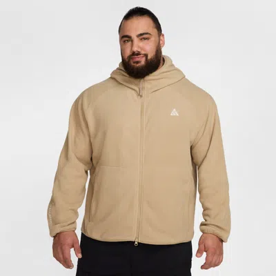 Nike Men's  Acg "wolf Tree" Full-zip Hoodie In Brown
