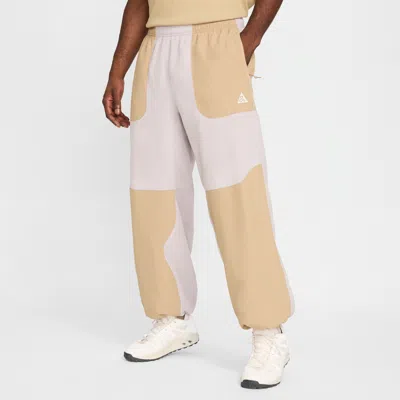 Nike Men's  Acg "wolf Tree" Plus Fleece Pants In Grey
