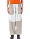 Nike Wolf Tree Colourblock Track Pants In Photon Dust