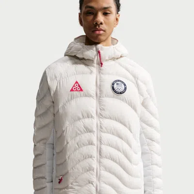 Nike Men's  Acg X United States Olympic Team Therma-fit Adv Jacket In White