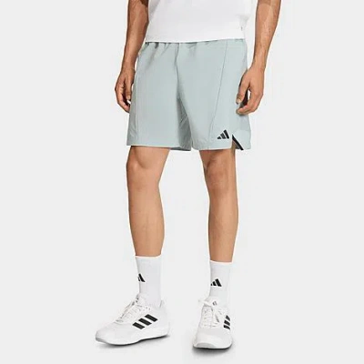 Nike Men's Adidas Designed For Training Workout Shorts In Blue