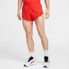 Nike Men's Aeroswift Dri-fit Adv 2" Brief-lined Running Shorts In Red