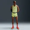 Nike Men's Aeroswift Dri-fit Adv 2" Brief-lined Running Shorts In Yellow