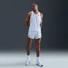 Nike Men's Aeroswift Dri-fit Adv 4" Brief-lined Running Shorts In Gray