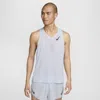 Nike Men's Aeroswift Dri-fit Adv Running Singlet In Grey