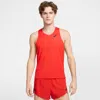 Nike Men's Aeroswift Dri-fit Adv Running Singlet In Red