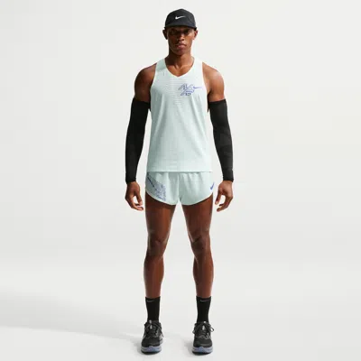 Nike Men's Aeroswift Dri-fit Adv 2" Brief-lined Running Shorts In White