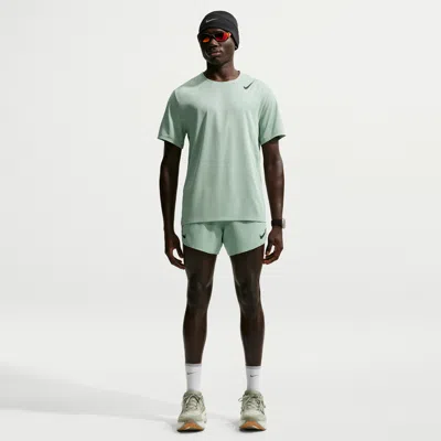 Nike Men's Aeroswift Dri-fit Adv 4" Brief-lined Running Shorts In Green