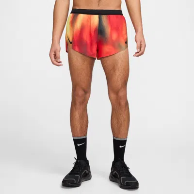 Nike Men's Aeroswift Elite Entry Dri-fit Adv Running Shorts In Yellow