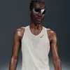 Nike Men's Aeroswift X Jakob Dri-fit Adv Running Singlet In White