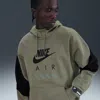 Nike Men's Air Fleece Pullover Hoodie In Green