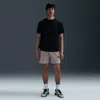 Nike Men's Air Fleece Shorts In Grey