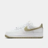 Nike Men's Air Force 1 '07 Casual Shoes In White/neutral Olive