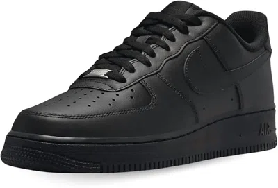 NIKE MEN'S AIR FORCE 1 '07 LOW SHOE IN BLACK