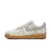 Nike Men's Air Force 1 '07 Lv8 Shoes In Phantom/gum Yellow/summit White/light Smoke Grey