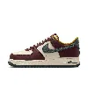 Nike Air Force 1  07 Lv8 Sneakers Coconut Milk / Dark Team Red In White