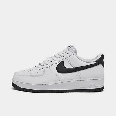 Nike Air Force 1 Low Men's Casual Shoes In White/black