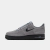 Nike Men's Air Force 1 Low Jewel Casual Shoes In Cool Grey/black